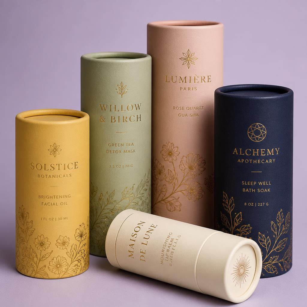 Luxury Printed Cardboard Tubes UK by Big Tubes